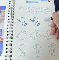 Reusable Calligraphy Book | Early Learning Kit | CraftopiaArt