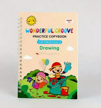 Reusable Calligraphy Book | Early Learning Kit | CraftopiaArt