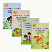 Reusable Calligraphy Book | Early Learning Kit | CraftopiaArt