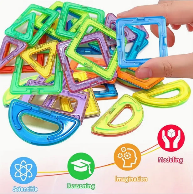 Big-Size Magnetic Building Blocks