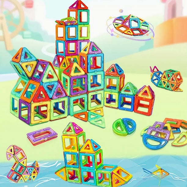 Big-Size Magnetic Building Blocks