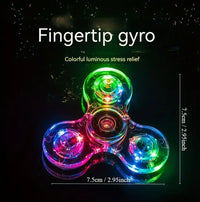 LED Crystal Fidget Spinner