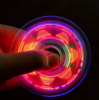 LED Crystal Fidget Spinner
