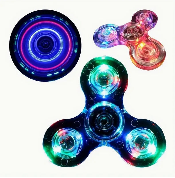 LED Crystal Fidget Spinner