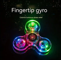 LED Crystal Fidget Spinner