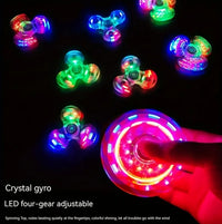 LED Crystal Fidget Spinner