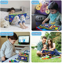 Educational Busy Board | Toddler Busy Board | CraftopiaArt