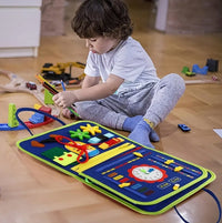 Educational Busy Board | Toddler Busy Board | CraftopiaArt