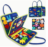 Educational Busy Board | Toddler Busy Board | CraftopiaArt