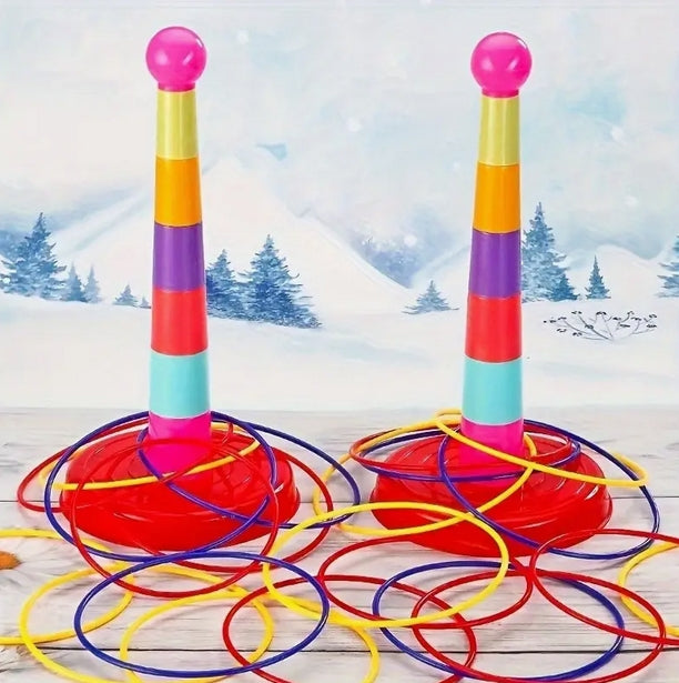 Colorful Ring Toss Game Set