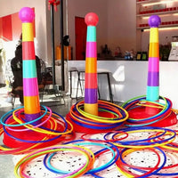 Colorful Ring Toss Game Set