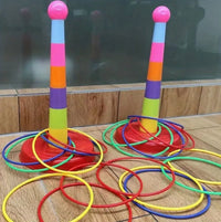 Colorful Ring Toss Game Set