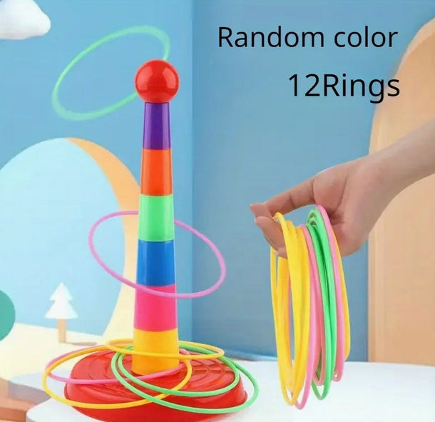 Colorful Ring Toss Game Set