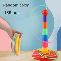 Colorful Ring Toss Game Set