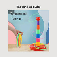 Colorful Ring Toss Game Set