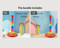 Colorful Ring Toss Game Set