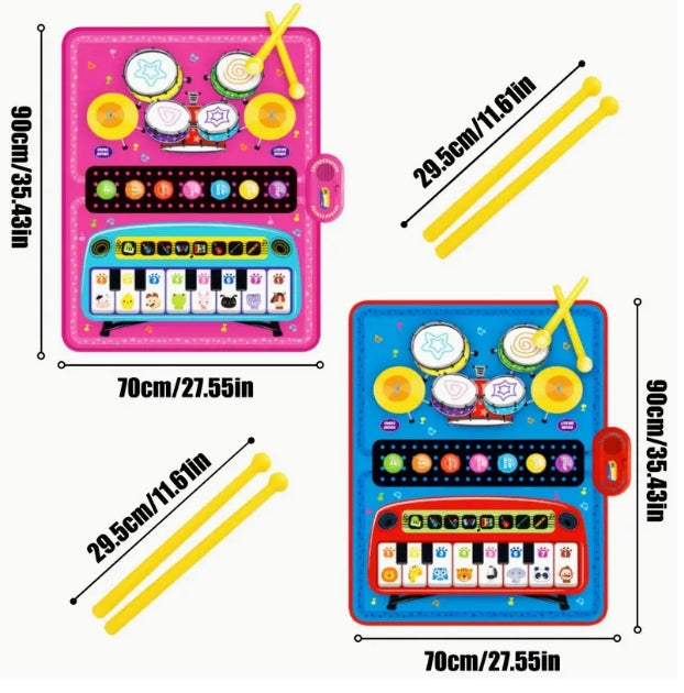 Piano & Drum Play Mat