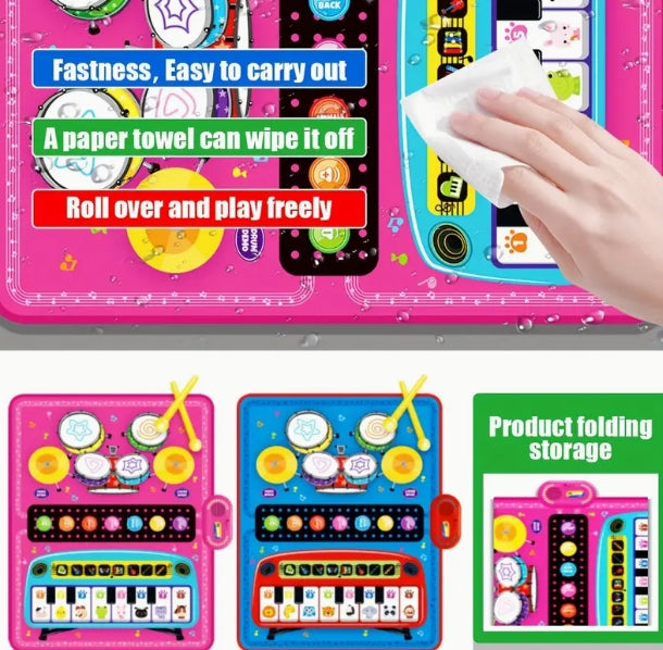 Piano & Drum Play Mat