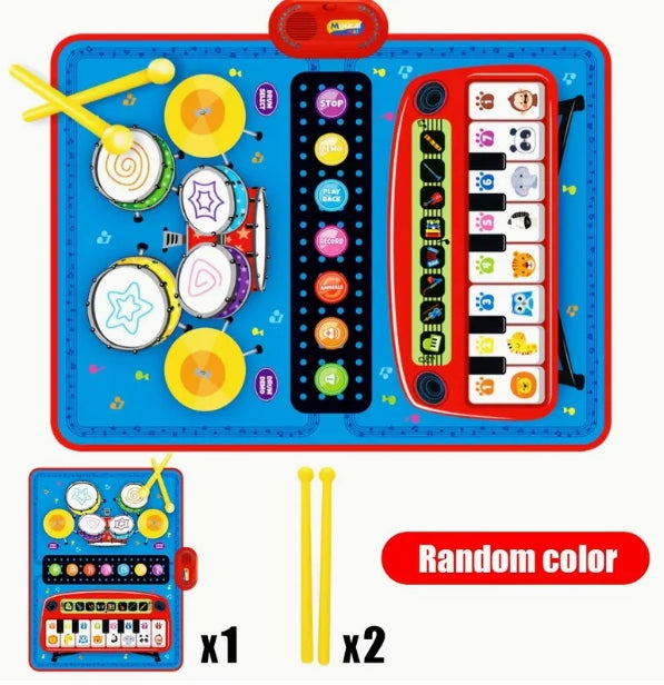 Piano & Drum Play Mat