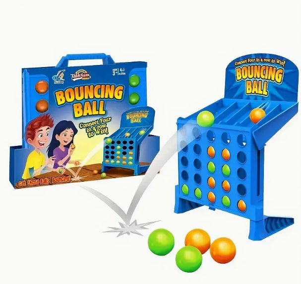 Bouncing Ball 4-in-a-Row Game