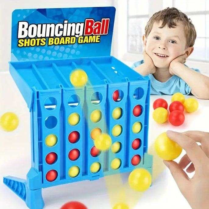 Bouncing Ball 4-in-a-Row Game