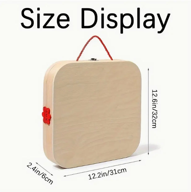 Animal Assembly Wooden Toolbox