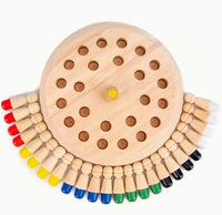 Wooden Memory Match Game