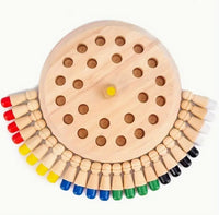 Wooden Memory Match Game