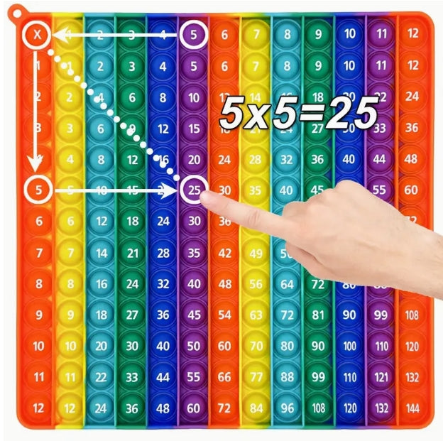 Bubble Fidget Toy | Educational Math Fidget | CraftopiaArt