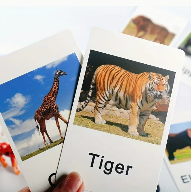 Animal Matching Card Game