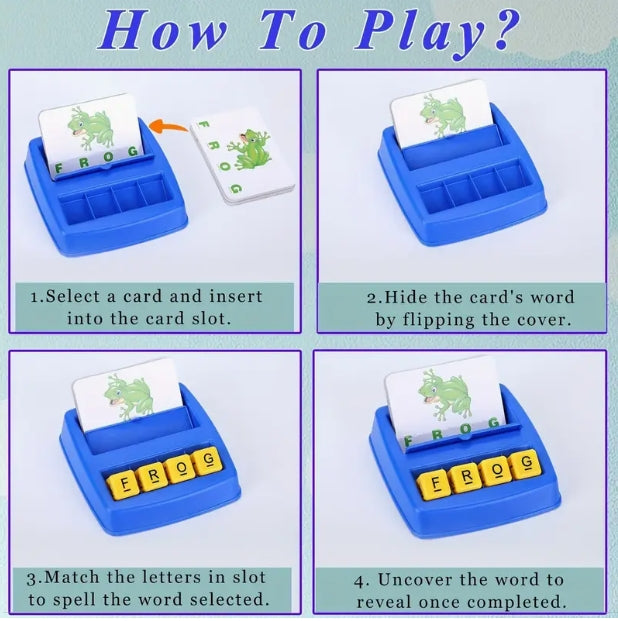 See & Spell Matching Game