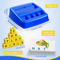 See & Spell Matching Game