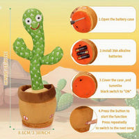 Glowing Dancing Cactus Toy