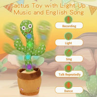 Glowing Dancing Cactus Toy