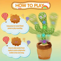 Glowing Dancing Cactus Toy