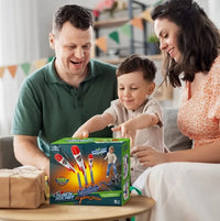 Rocket Launcher Toy | 2-in-1 Rocket Launcher | CraftopiaArt