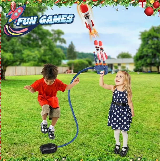 Rocket Launcher Toy | 2-in-1 Rocket Launcher | CraftopiaArt