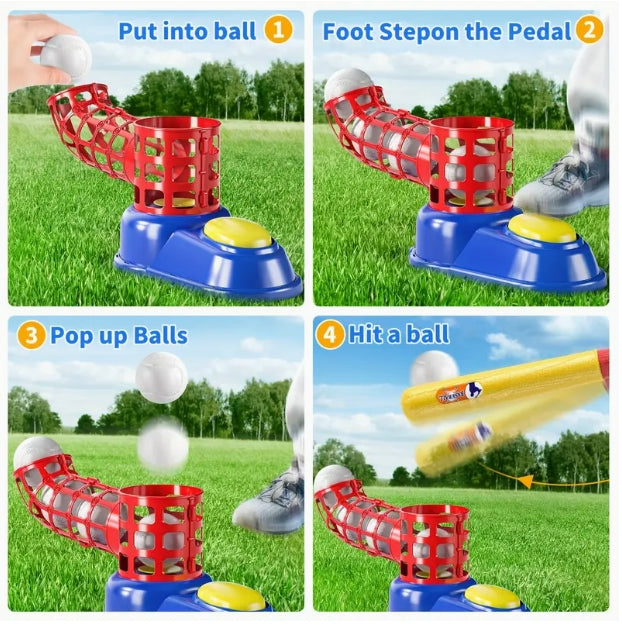 Tee Ball Set | Outdoor Sports Toy | CraftopiaArt