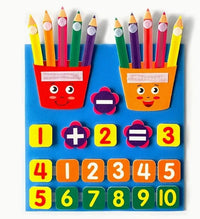 Interactive Numbers Math Felt Board