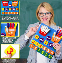 Interactive Numbers Math Felt Board