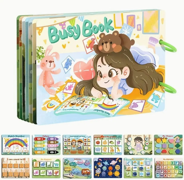 Zebra Story Activity Binder