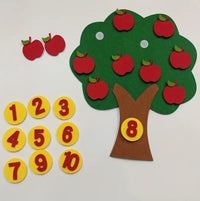 Apple Tree Numbers Felt Board