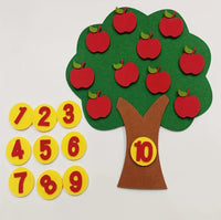 Apple Tree Numbers Felt Board