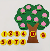 Apple Tree Numbers Felt Board