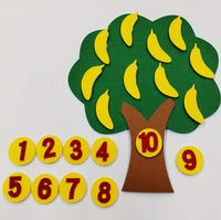Apple Tree Numbers Felt Board