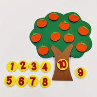 Apple Tree Numbers Felt Board