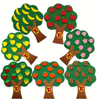 Apple Tree Numbers Felt Board
