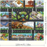 City Traffic & Engineering Play Mat