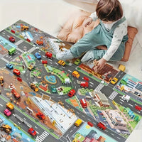 City Traffic & Engineering Play Mat