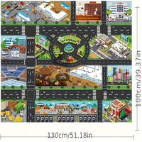 City Traffic & Engineering Play Mat